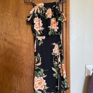 Floral Two Piece Set From Streetwear Society